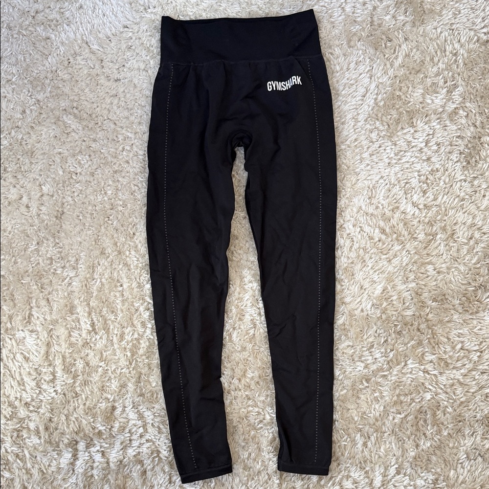 Gymshark Kids Black High-Waisted Leggings
